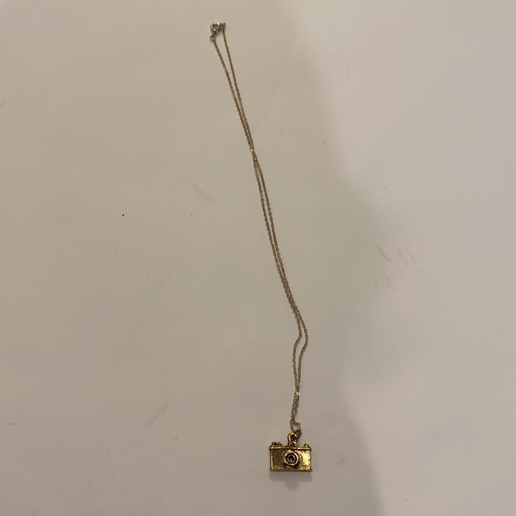 Melrose Trading Post Camera Necklace Distressed